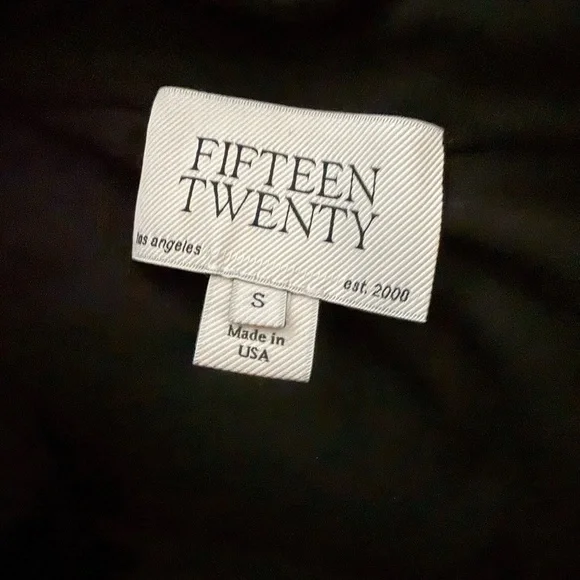 Fifteen Twenty Midnight Blue Ribbed Top - Picture 4 of 6